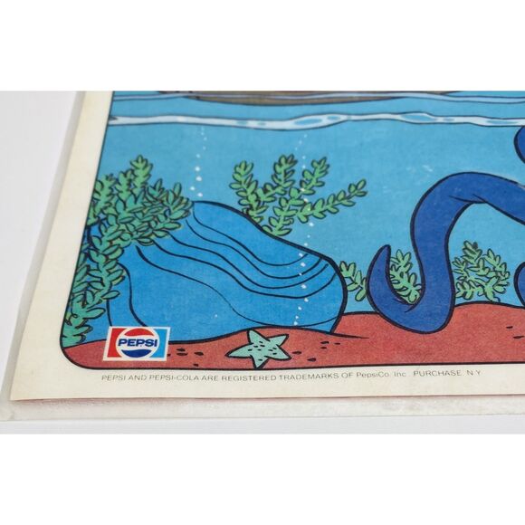 VTG Disney 1978 Lot of Two Mickey Goofy McDuck Pepsi Placemats Collectible Set - Picture 4 of 11